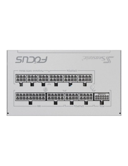 Seasonic Focus GX-850 ATX 3 2024 (PCIe 5.0) Fuente de alimentación Blanca 850W