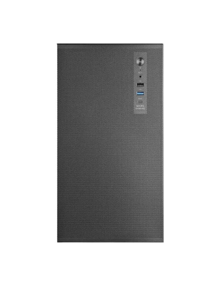 Mars Gaming MC-MESHPRO Black Micro-ATX Caja para PC