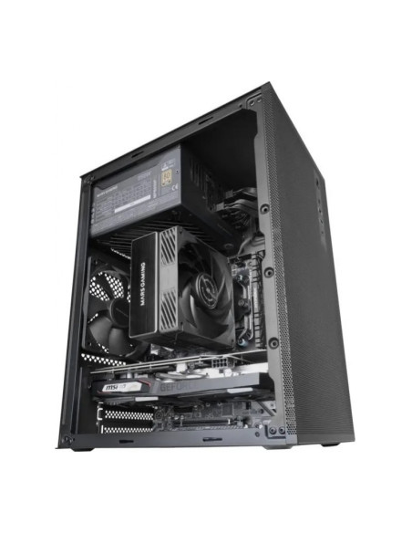 Mars Gaming MC-MESHPRO Black Micro-ATX Caja para PC