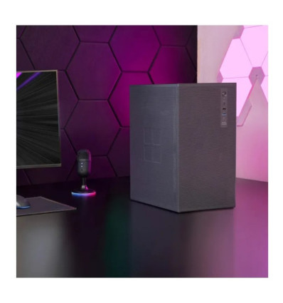 Mars Gaming MC-MESHPRO Black Micro-ATX Caja para PC