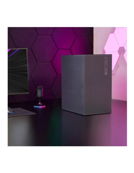 Mars Gaming MC-MESHPRO Black Micro-ATX Caja para PC