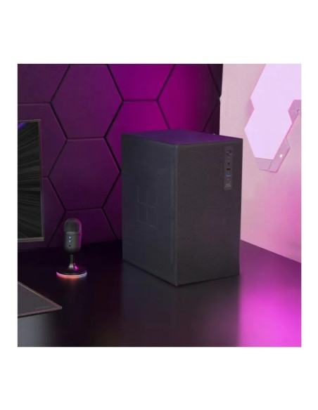 Mars Gaming MC-MESHPRO Black Micro-ATX Caja para PC