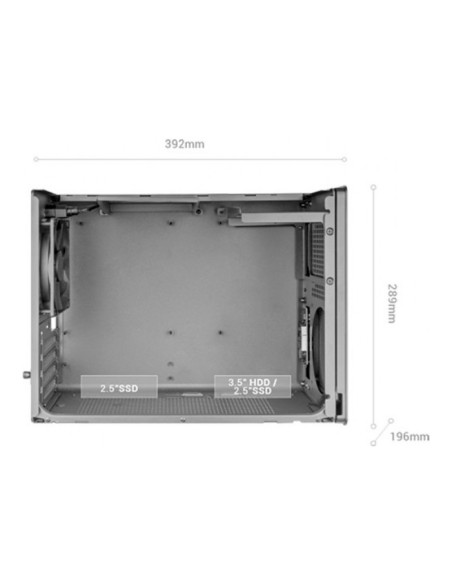 Mars Gaming MC-XPRO Blanca Micro-ATX Caja para PC