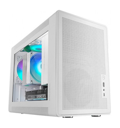Mars Gaming MC-XPS Blanca Micro-ATX Caja para PC