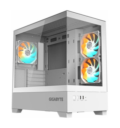 AORUS C201 Panoramic Ice Micro-ATX Caja para PC