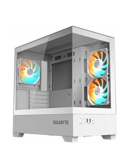 AORUS C201 Panoramic Ice Micro-ATX Caja para PC