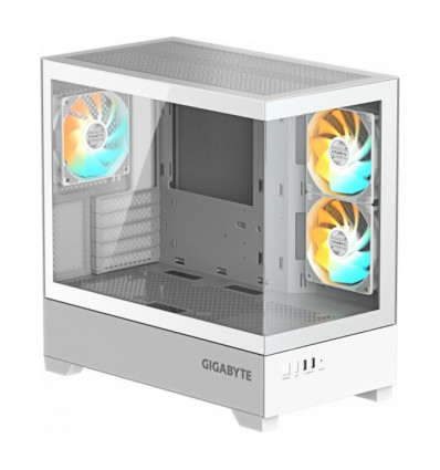 AORUS C201 Panoramic Ice Micro-ATX Caja para PC