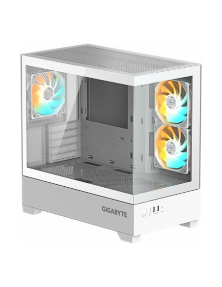 AORUS C201 Panoramic Ice Micro-ATX Caja para PC