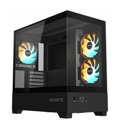 AORUS C201 Panoramic Micro-ATX Caja para PC