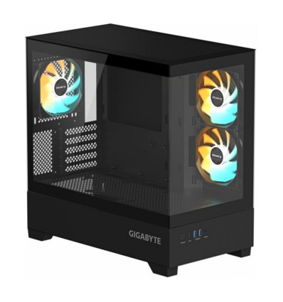 AORUS C201 Panoramic Micro-ATX Caja para PC
