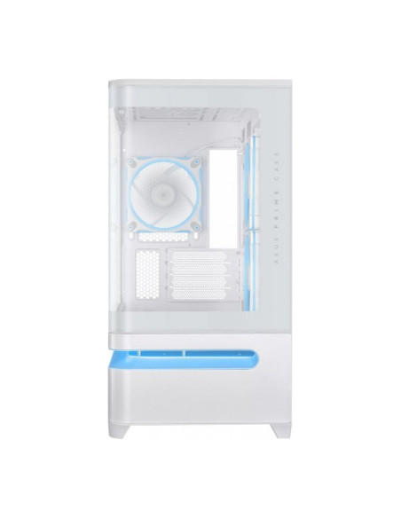 Asus Prime AP202 TG aRGB Blanca Micro-ATX Caja para PC