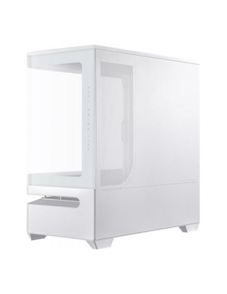 Asus Prime AP202 TG aRGB Blanca Micro-ATX Caja para PC
