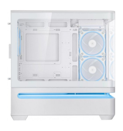 Asus Prime AP202 TG aRGB Blanca Micro-ATX Caja para PC