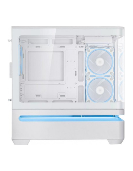 Asus Prime AP202 TG aRGB Blanca Micro-ATX Caja para PC