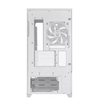 Asus Prime AP202 TG aRGB Blanca Micro-ATX Caja para PC