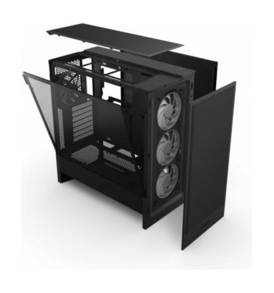 NZXT H5 Flow RGB (2024) e-ATX Caja para PC