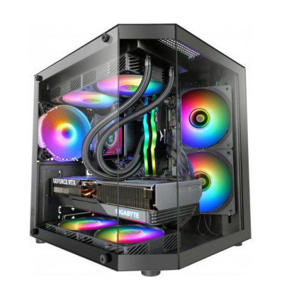 Mars Gaming MC-3TLITE Micro-ATX Caja para PC