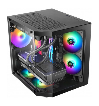 Mars Gaming MC-3TLITE Micro-ATX Caja para PC