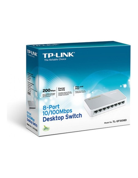 TP-LINK TL-SF1008D - Comprar switch de 8 Puertos