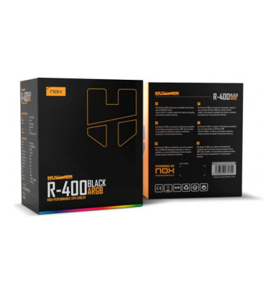NOX Hummer R-400 aRGB Disipador CPU