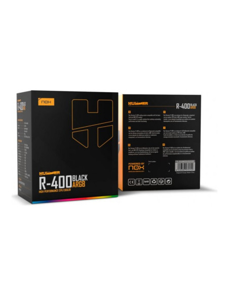 NOX Hummer R-400 aRGB Disipador CPU