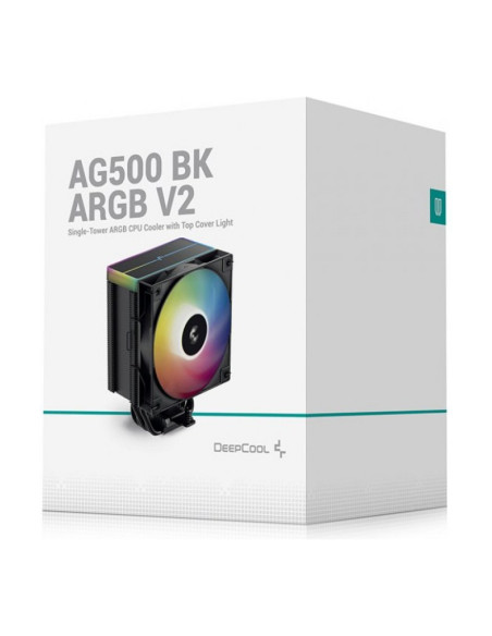 DeepCool AG500 BK aRGB V2 Disipador CPU