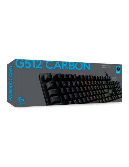 Teclado mecánico Logitech G512 Carbon GX Brown