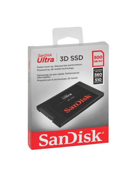 SSD SanDisk SSD Ultra 3D 500GB 2.5"