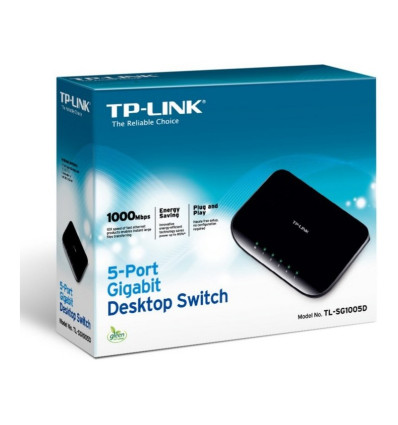 Switch TP-LINK TL-SG1005D 5 Puertos Gigabit