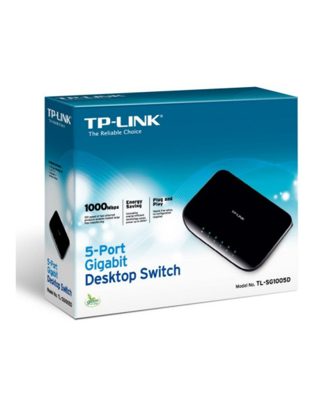 Switch TP-LINK TL-SG1005D 5 Puertos Gigabit