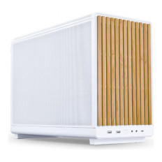 Lian Li A3 Wood Blanca Micro-ATX Caja para PC