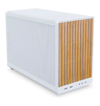 Lian Li A3 Wood Blanca Micro-ATX Caja para PC