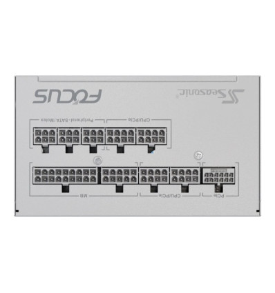 Seasonic Focus GX-750 ATX 3 2024 (PCIe 5.0) Blanca Fuente de alimentación 750W