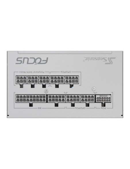 Seasonic Focus GX-750 ATX 3 2024 (PCIe 5.0) Blanca Fuente de alimentación 750W