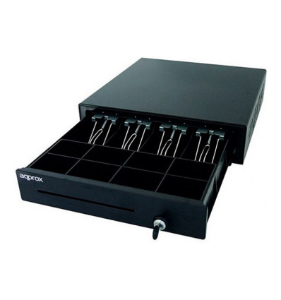 Cajón Portamonedas APPROX CASH 01 41 cm Negro