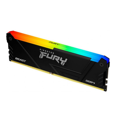 Kingston Fury Beast RGB 32GB (2x16GB) DDR4 3600MHz CL18 Intel XMP