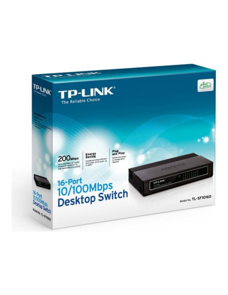 Switch TP-Link TL-SF1016D 16 Puertos 10/100