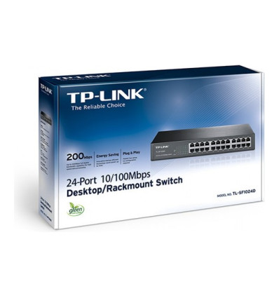 Switch TP-Link TL-SF1024D 24 puertos 10/100