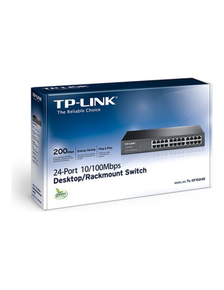 Switch TP-Link TL-SF1024D 24 puertos 10/100