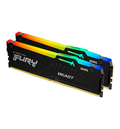 Kingston Fury Beast RGB 64GB DDR5 (2x32GB) 5600MHz CL40