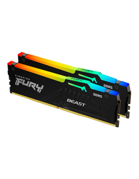 Kingston Fury Beast RGB 64GB DDR5 (2x32GB) 5600MHz CL40