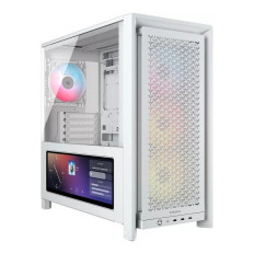 Corsair Frame 4000D LCD RS aRGB Blanca ATX Caja para PC