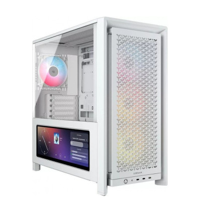 Corsair Frame 4000D LCD RS aRGB Blanca ATX Caja para PC