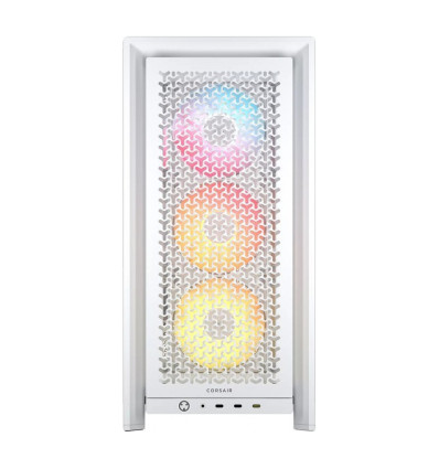 Corsair Frame 4000D LCD RS aRGB Blanca ATX Caja para PC