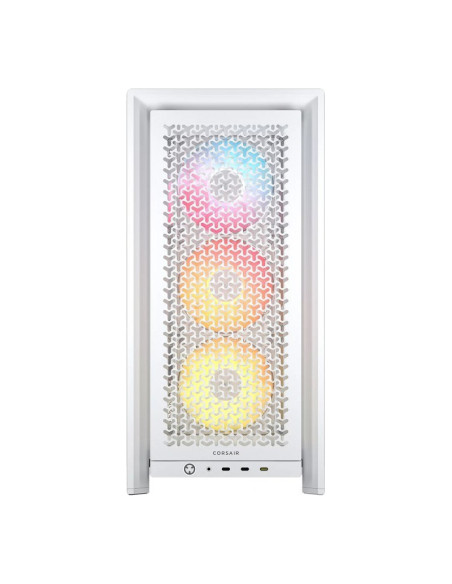 Corsair Frame 4000D LCD RS aRGB Blanca ATX Caja para PC