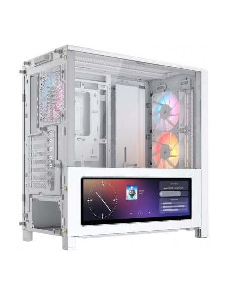 Corsair Frame 4000D LCD RS aRGB Blanca ATX Caja para PC