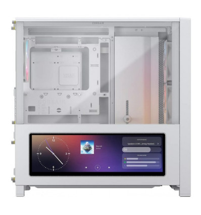Corsair Frame 4000D LCD RS aRGB Blanca ATX Caja para PC