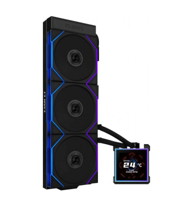 Lian Li Hydroshift II LCD-S 360TL Black Refrigeración Líquida PC