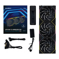 Lian Li UNI Fan TL Wireless 120 aRGB Pack de 3 Ventiladores inverso PC
