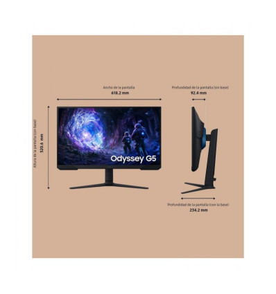Samsung Odyssey G5 G5F1 S27G5F1EU 27" Quad HD 180Hz